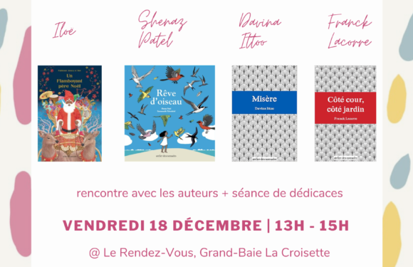 Book Signing at Le REndez-Vous Book Signing at Le REndez-Vous