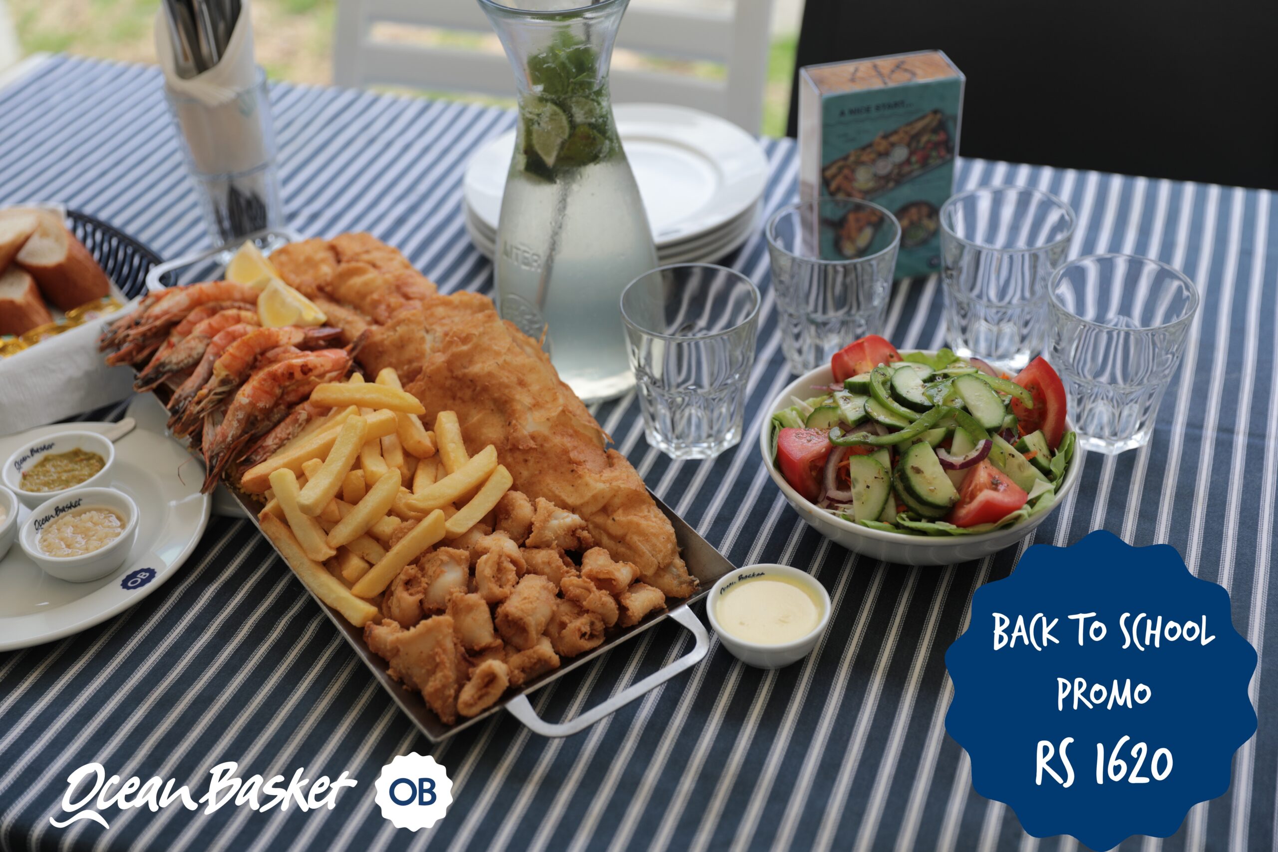 Back to school promo by Ocean Basket Back to school promo by Ocean Basket
