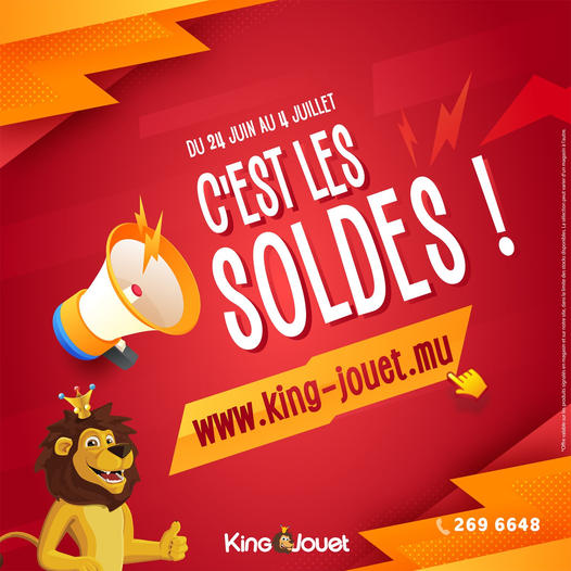 King Jouet est en mode soldes King Jouet est en mode soldes