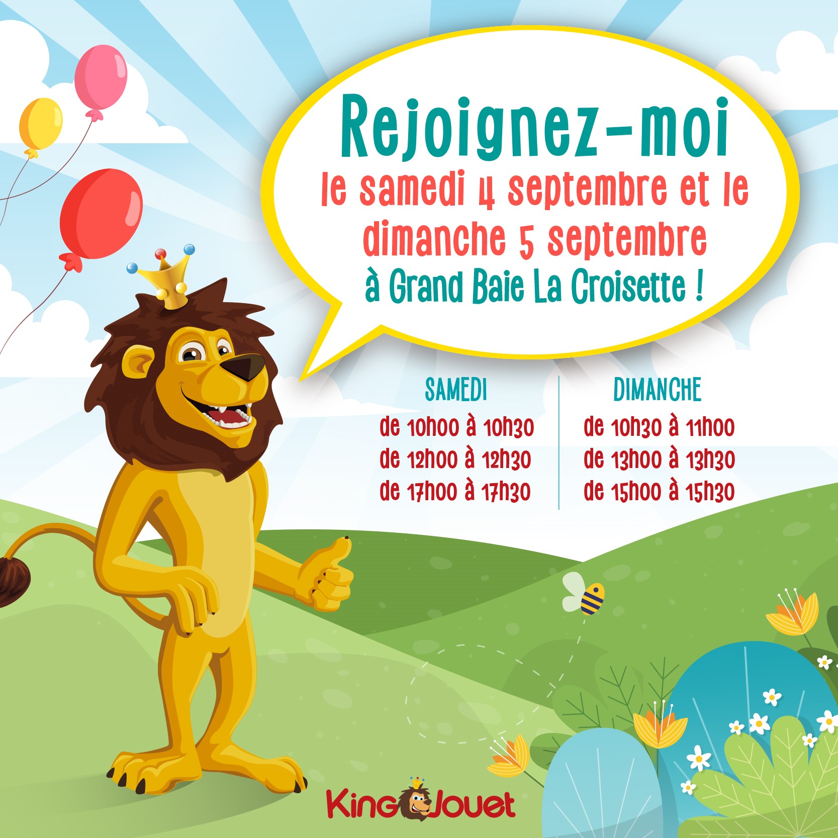 Meet the Lion this Weekend Meet the Lion this Weekend