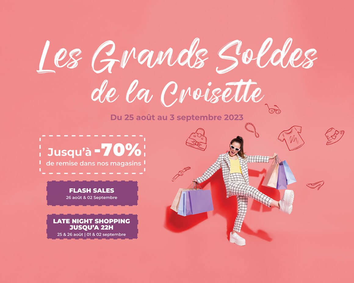 Les Grands Soldes – 25 août au 03 septembre 2023